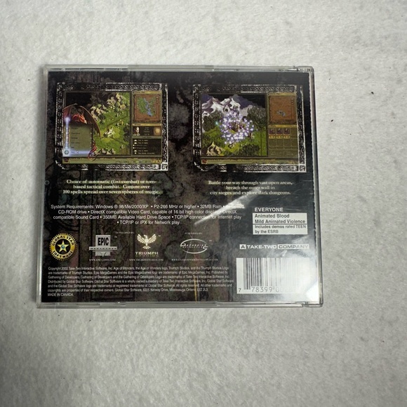 Age of Wonders (PC, 1999) PC CDROM - Picture 2 of 4